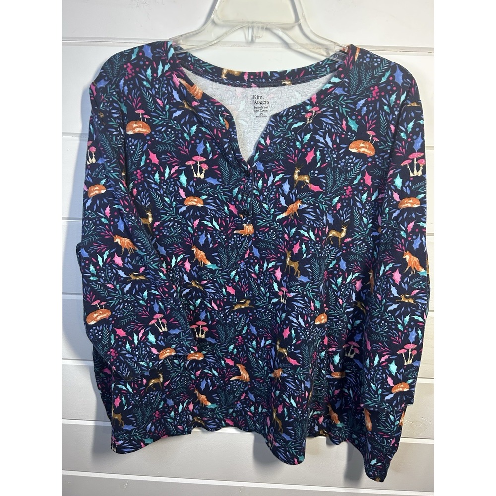 womens plus size tops 3x kim rogers